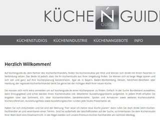 Küchenguide – Küchenstudios aus Ihrer Umgebung finden