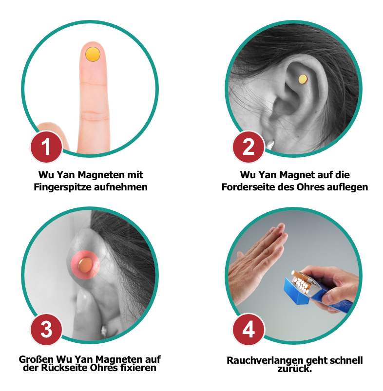Wu Yan Anti Rauch Magnet – Endlich Nichtraucher durch chinesische Magnetmedizin