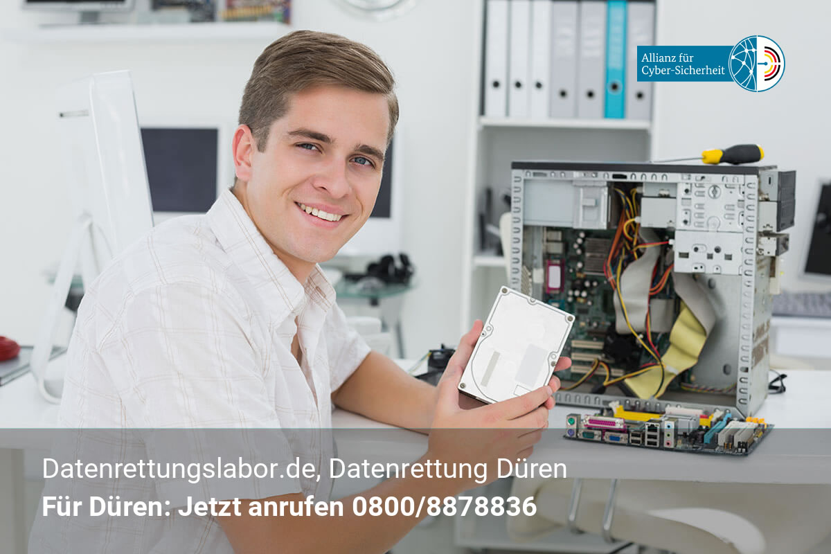 Datenrettung Düren – Wiederherstellung von HDD, NAS und Server