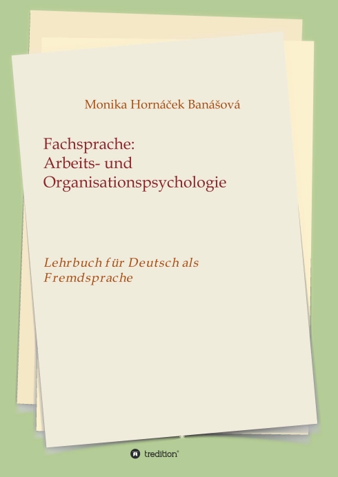 Fachsprache: Arbeits- und Organisationspsychologie – Lehrbuch für Deutsch als Fremdsprache
