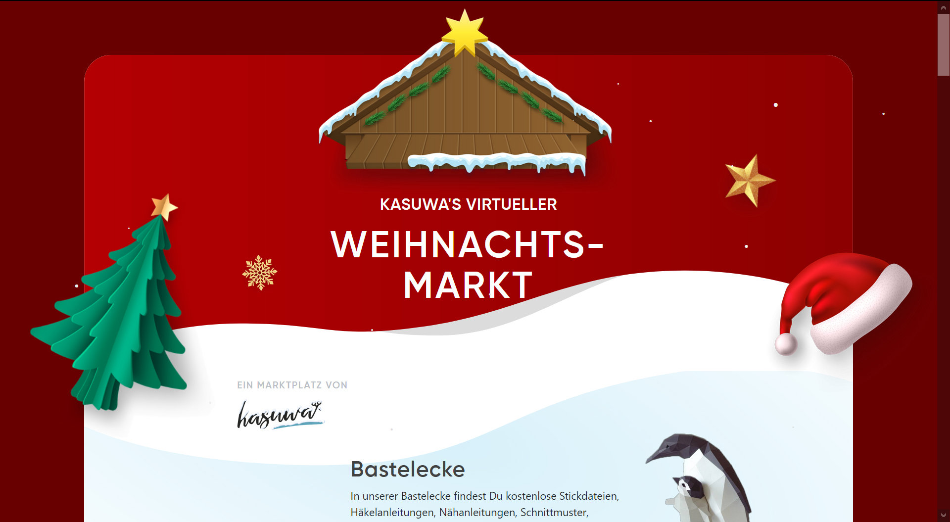 kasuwa’s erster virtueller Weihnachtsmarkt für liebevoll Selbstgemachtes öffnet am 20.11.2020 seine Pforten