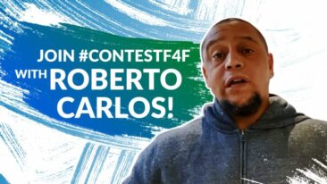 Roberto Carlos teilt seine Liebe zum Fußball beim neuen „Fußball für Freundschaft“-Wettbewerb