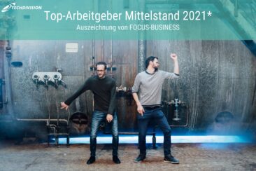 TechDivision wird erneut als „TOP Arbeitgeber Mittelstand“ ausgezeichnet