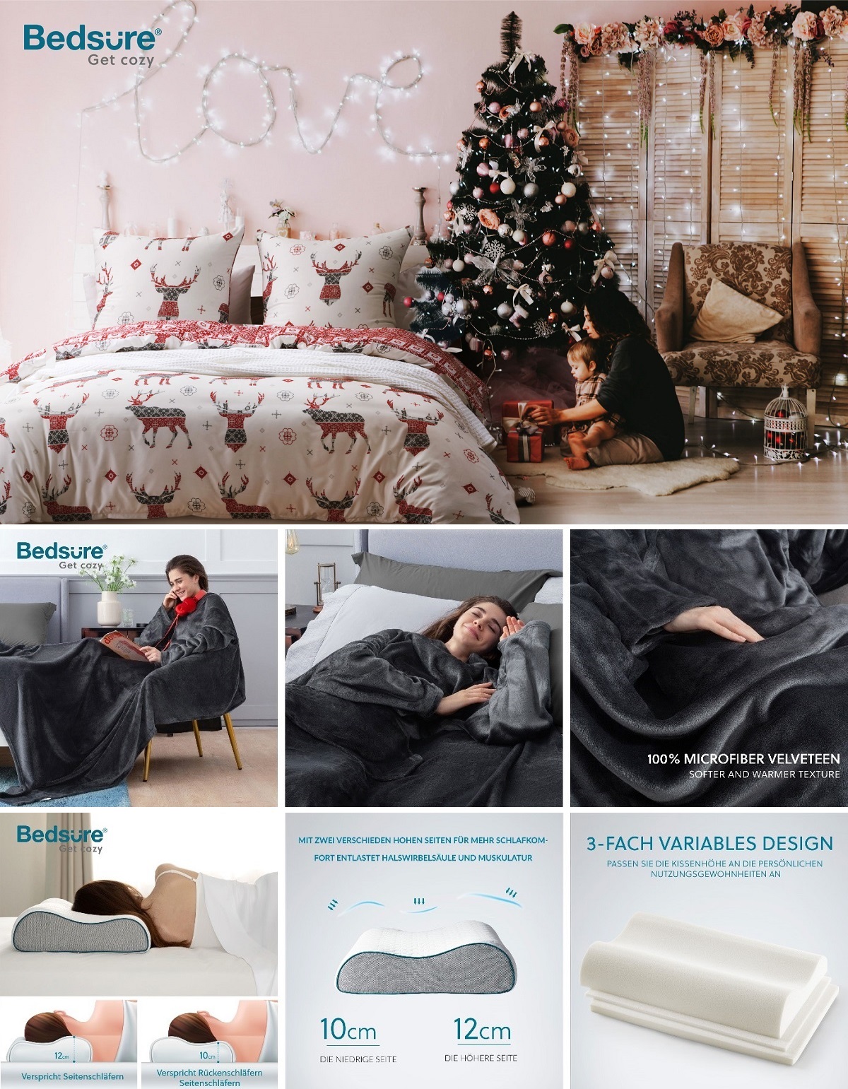 Dein exklusiver Weihnachtsgeschenke Guide – die besten Produkte von Bedsure schenken