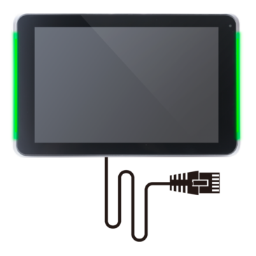 Digital Signage Display Lösung von digitalSIGNAGE.de zur Raumbuchung & Wegeleitung