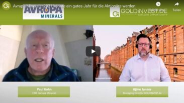 Interview Avrupa Minerals: 2021 könnte ein gutes Jahr für die Aktionäre werden