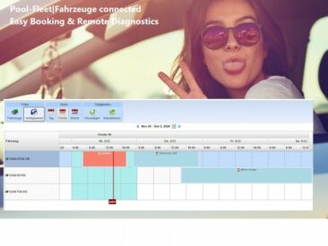 Optimale Pool-Flotten-Verwaltung: Booking + elektronisches Fahrtenbuch + X