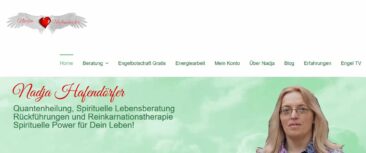 Top-Support in spirituellen Themen – die neue Webseite von Nadja Hafendörfer
