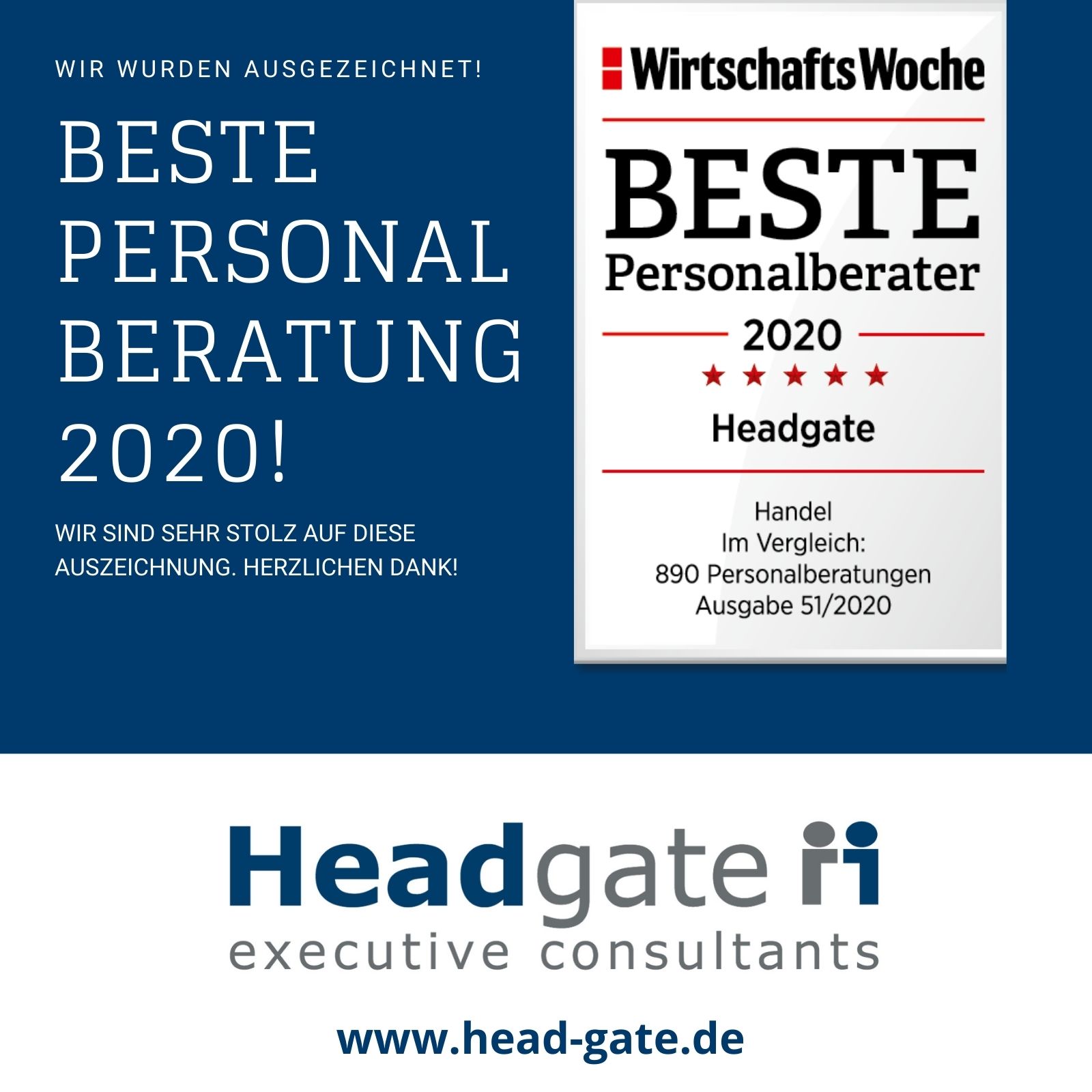 Headgate ist Headhunter der Wahl