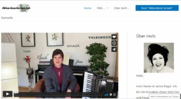 Nischenportal zum Thema „Akkordeon spielen lernen“ gestartet