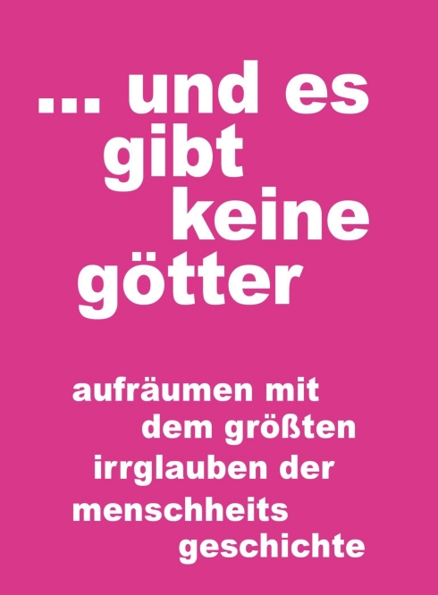 … und es gibt keine götter – Religionskritisches Buch