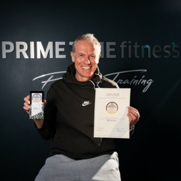 Deutscher Servicepreis 2021 von NTV & dem Deutschen Institut für Service-Qualität für Prime Time fitness