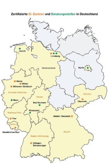 ICA-Deutschland etabliert Versorgungs-Netz für Interstitielle Cystitis