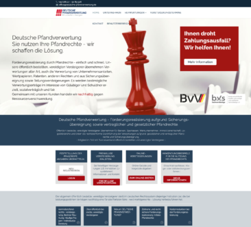 Öffentliche Versteigerung von verpfändeten Unternehmensanteilen