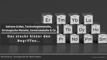 Seltene Erden, Technologiemetalle, Strategische Metalle, Gewürzmetalle und Co: Das steckt hinter den Begriffen