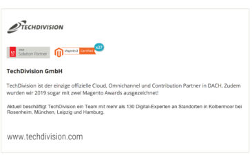 TechDivision ist größter und führender Magento Partner in der DACH-Region