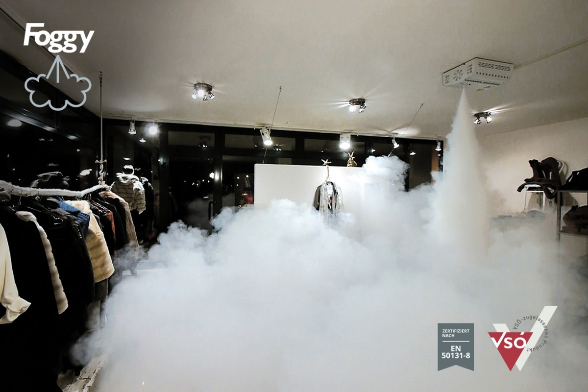 VSÖ-Zertifizierung für Schutznebel-System FOGGY