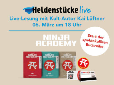 Bei RTL, im Verein oder beim migo Verlag:  Ninja-Mania – Alle wollen Ninjas werden