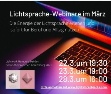 Energie auftanken beim Lichtsprache-Webinar im März