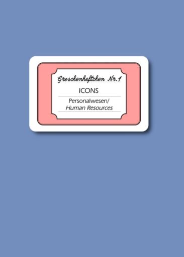 Groschenheftchen Nr. 1 – Analog entworfene Icons