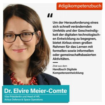 Neu!  Digitale Kompetenzentwicklung bei Airbus Defence and Space von Dr. Elvire Meier-Comte
