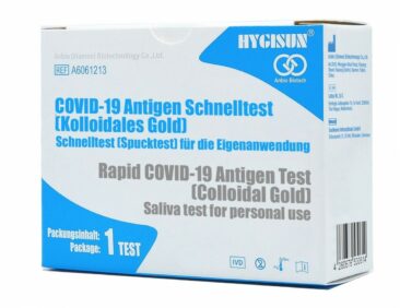 Zulassung von Laientest Anbio/Hygisun (Spucktest) zur Eigenanwendung erhalten!