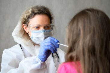 Corona Schnellteststationen für Schulen