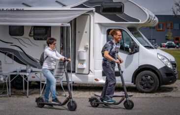 E-Scooter und Camping – so macht der Urlaub noch mehr Spass