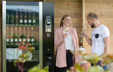Erstmalig 24/7 Weingenuss am Naturpark Stromberg: Vinomat beim Weingut Sonnenhof