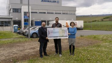 NH/HH Recyclingverein spendet Euro 5.000  für Ökumenischen Hospiz-Dienst Rheingau e.V.