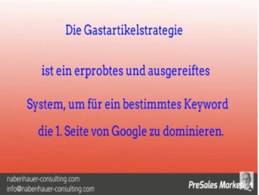 Wenig Aufwand, große Wirkung