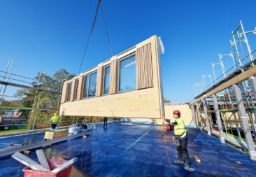 Holz-Hybridbau weiter auf dem Vormarsch