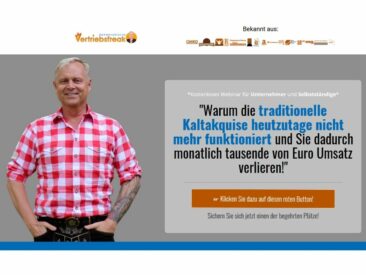 „Warum die traditionelle Kaltakquise nicht mehr funktioniert“: Uwe Rieder, der bayerische Vertriebsfreak