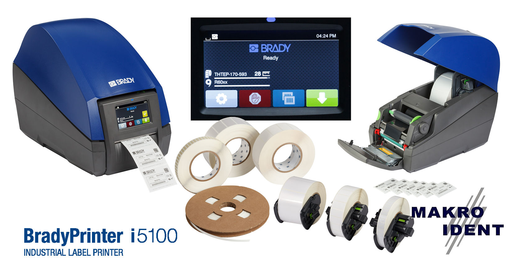 BradyPrinter i5100 Leistungsstarker und präziser Etikettendrucker