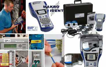 Etikettendrucker BMP41 für Kabelkennzeichnung, Elektrik und Sicherheit