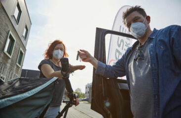 Her mit dem Autoschlüssel und ab aufs Rad: Die PINO statt PKW-Challenge von HASE BIKES