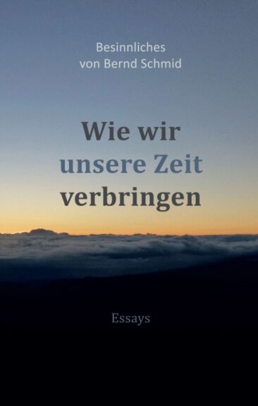 Wie wir unsere Zeit verbringen – Eine Sammlung besinnlicher Essays über den Sinn des Lebens