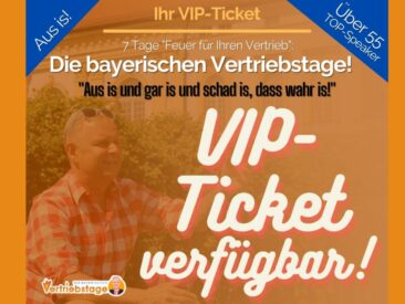 „Die bayerischen Vertriebstage“ von Uwe Rieder auch jetzt komplett online verfügbar!