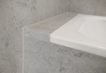 Mit Aluverbundplatten zum Designbad