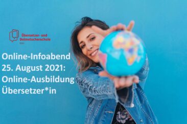 Online-Ausbildung staatlich geprüfter Übersetzer (m/w/d) in 5 Sprachen: Online-Infoabend 25.8.