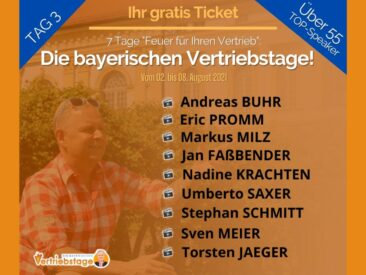 O´zapft is! Heute Tag 3 bei „Die bayerischen Vertriebstage“ von Uwe Rieder, der bayerische Vertriebsfreak