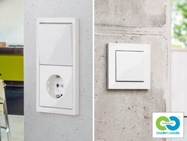 Schneider Electric und Merten: Schalterprogramme erhalten Cradle to Cradle-Zertifikat in Silber