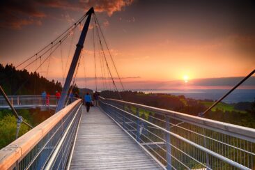 skywalk allgäu – Candle-Light-Dinner im Naturerlebnispark