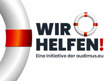 Initiative „Wir helfen“ von audimus