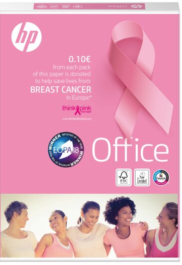 International Paper engagiert sich im fünften Jahr mit HP Office Pink Ream erfolgreich gegen Brustkrebs