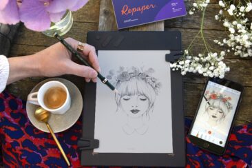 Quinta ist offizieller Distributor der Repaper Stift & Papier Grafiktabletts von iskn
