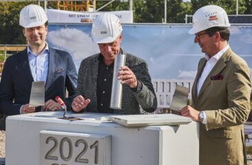 Weiteres Wachstum im Visier: CSS AG legt Grundstein für neue Firmenzentrale in Künzell