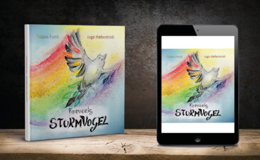 Farverig Sturmvogel macht Kindern Hoffnung