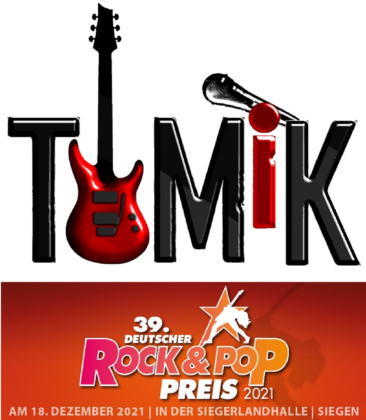 3-fache Auszeichnung beim Dt. Rock und Pop Preis 2021 für das Duo “ToMiK” aus Halle