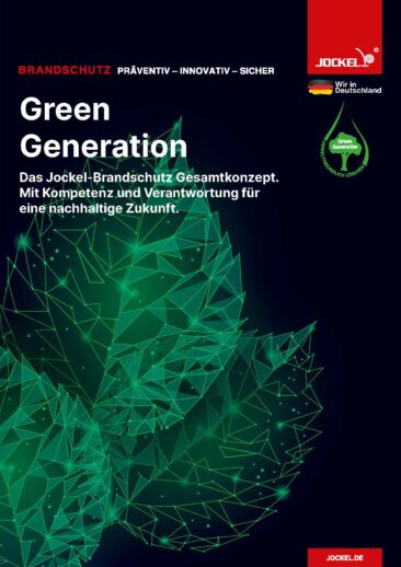 Feuerschutz Jockel setzt mit “GREEN”-Schaumfeuerlöschern auf nachhaltige fluorfreie Alternativen
